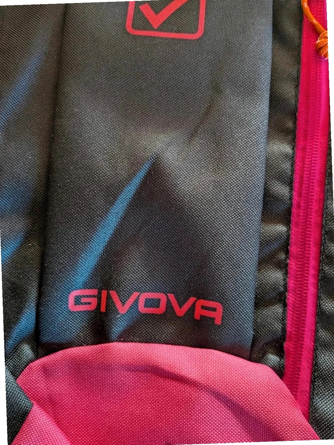 Mochila Givova negro y rosa. Nuevo – photo 4
